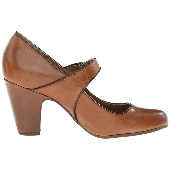 Sofft Shoe Miranda Leather Heels in Brown Size 8 - Picture 5 of 5